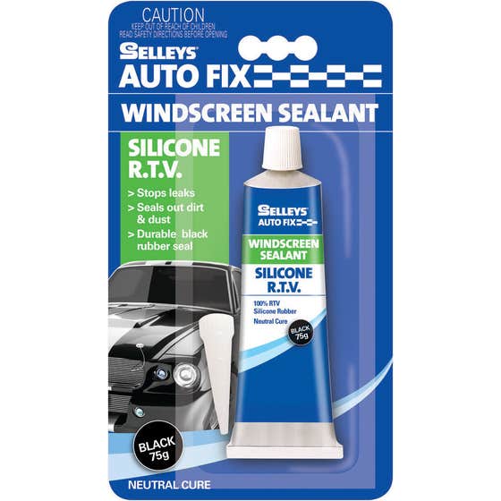 Sealant Windscreen Silicone 75g Selleys