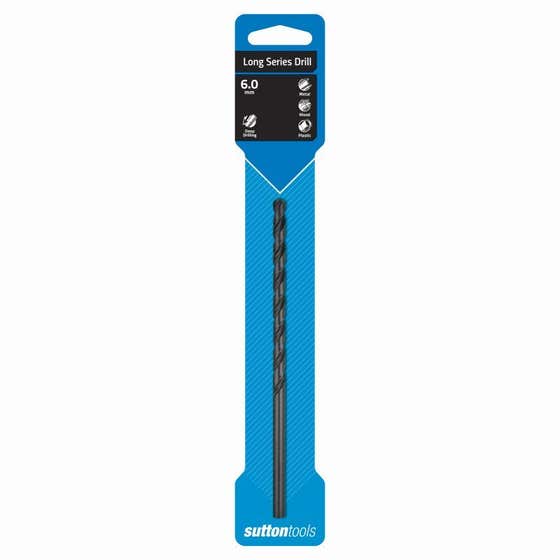 Bit Drill Long Series Hss Met Blue 6.0mm Sutton