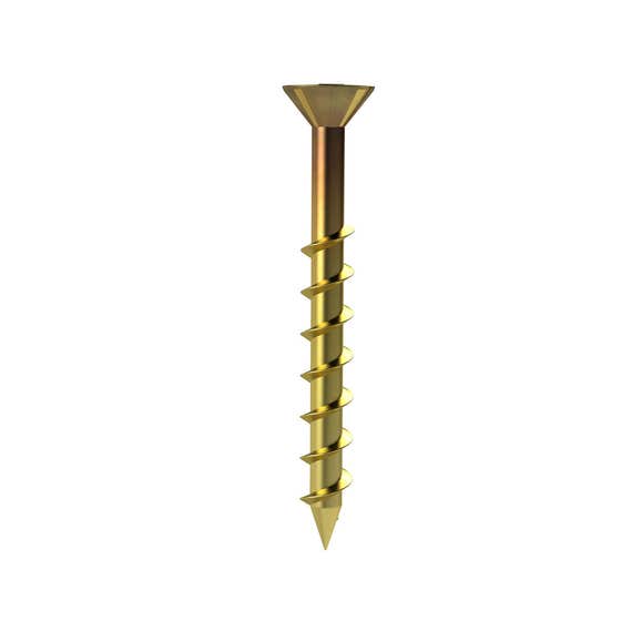 Screw Chip Board Zinc Plated 8gx50 100pack Bremick