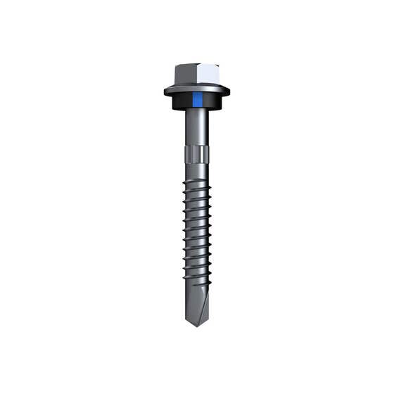 Screw Hex Metal B8+seal 14gx75 Pack 25 Bremick