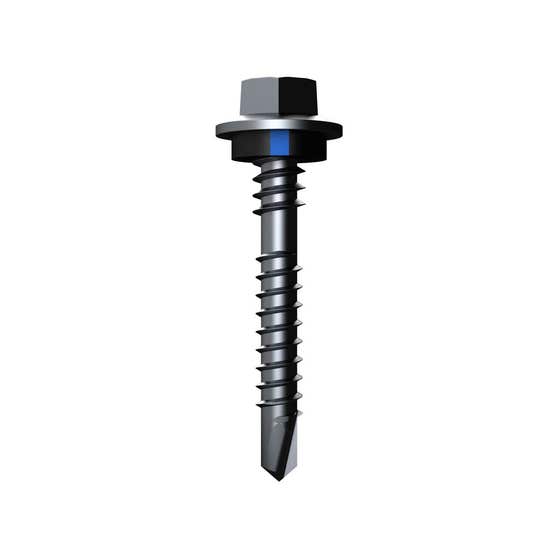 Screw Hex Metal Top Grip B8+seal 12gx39 50pack Bremick