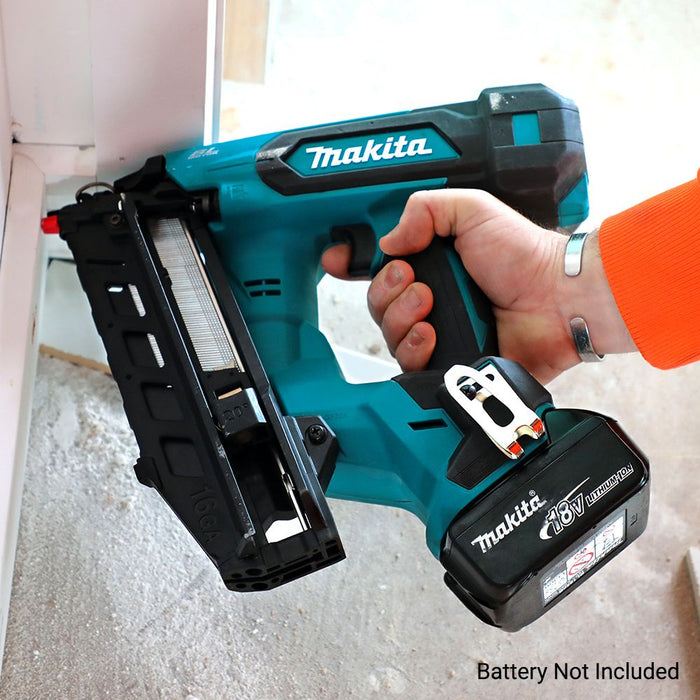 Makita 18V Brushless 16Ga Angled Finishing Nailer