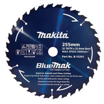 Blade Mitre Saw Bluemak 255X24.4X32T B-15291