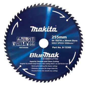 Blade Mitre Saw Bluemak 255x30x64t B-15300