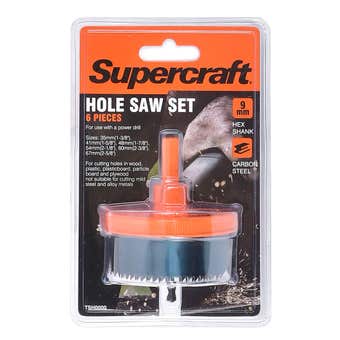 Holesaw 6 Blades Supercraft