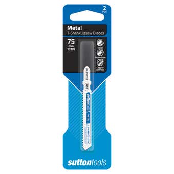 Blade Jigsaw T-SHK Mtl 75x13T Hss 2PC