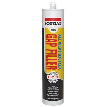 Filler Gap All Weather Flex White 300ml Soudal
