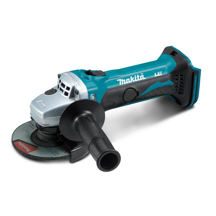Makita 18V 115mm Angle Grinder, Slide Switch  - Tool Only