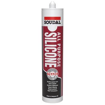 Silicone All Purpose Dark Grey - Windspray 300ml Soudal