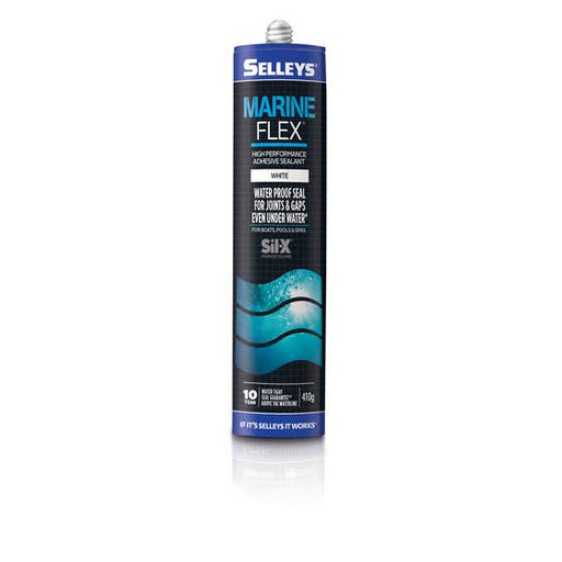 Silicone Marineflex White 410g Selleys