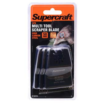 Blade Multi Tool Scraper 50mm 3Pk
