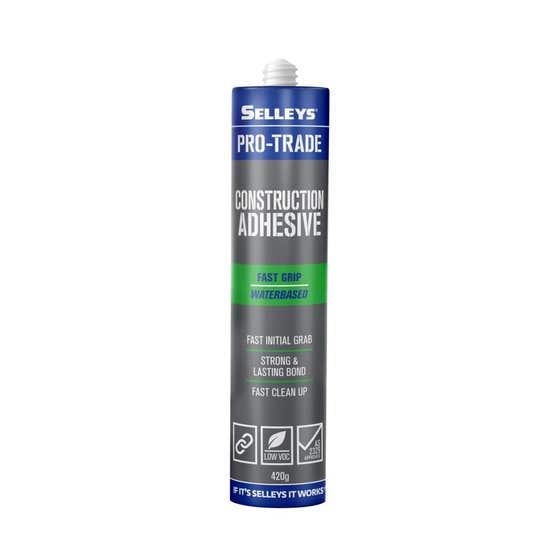 Adhesive Construction Pro-trade Fast 420g Selleys