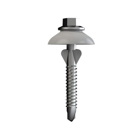 Screw Poly Vortex B8 M6.2x65mm Pk30 Bremick