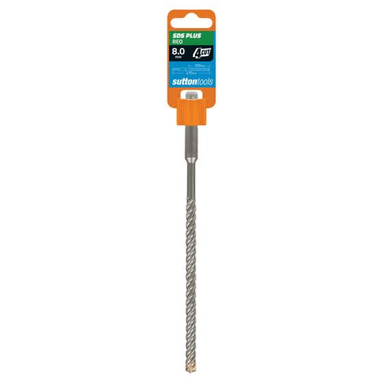 Bit Drill Masonry SDS Plus 4xReo 8x 210 Green Sutton