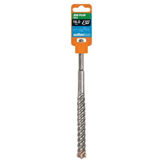 Bit Drill Masonry SDS Plus 4xReo 16x 210 Green Sutton
