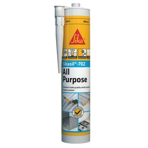 Silicone Sealant All Purpose Grey 300ml Sikasil-702