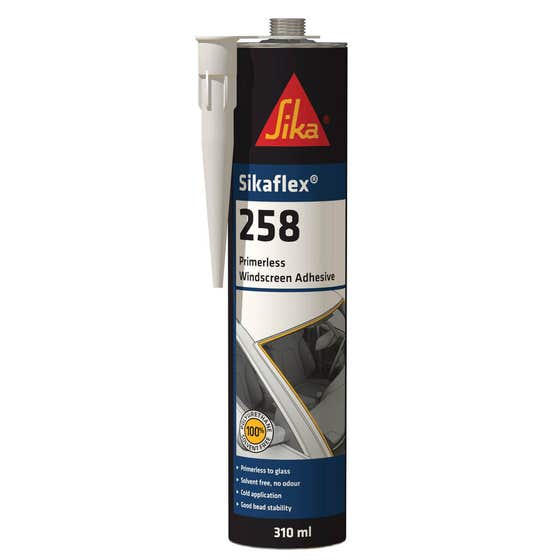 Glass Adhesive 310ml Ctg Blk Sikaflex 258