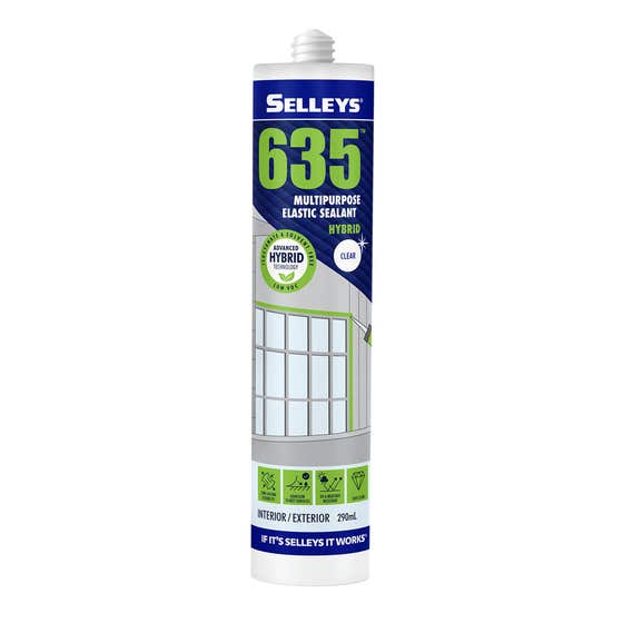 Sealant 635 290ml Clear - Selleys