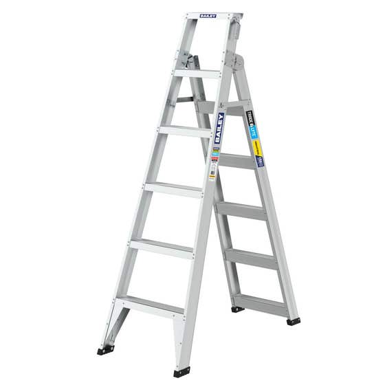 Ladder Trade Dual Purp Alum 1.8m 150kg Bailey