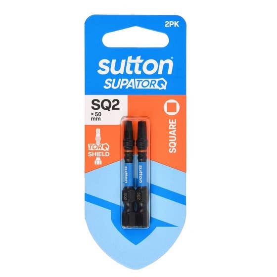 Bit Screwdriver S204 Supatorq Sq2 50mm 2pk Sutton