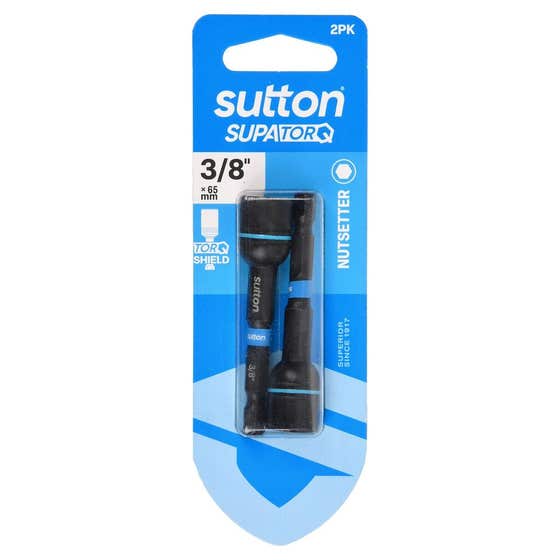 Bit Nutsetter S230 Supatorq Magnetic 3/8 65mm 2Pk Sutton