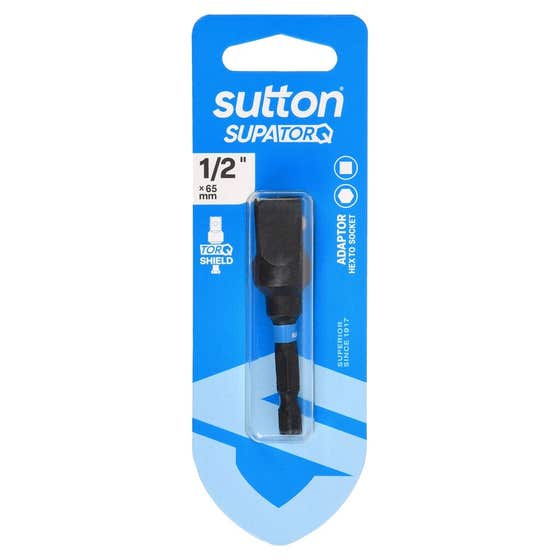 Bit Adaptor S240 H2S 1/2 65mm 1Pk Sutton