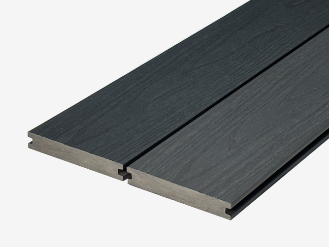 Verplex Carbon oak/Shadow Grey - 138 x 23 x 5400mm Decking Grooved