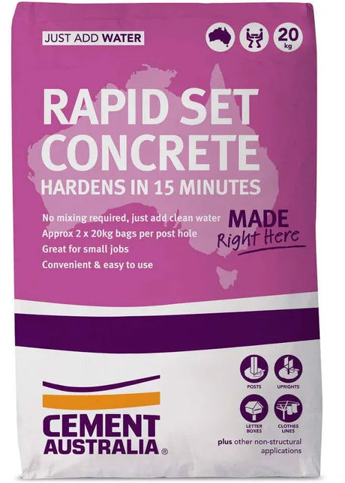 RAPID SET CONCRETE MIX 20KG