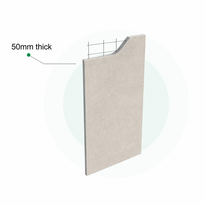 Hardie Gravis 3000x600 Wall Panel 50mm