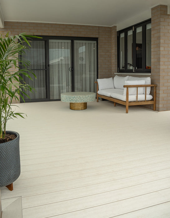 HOME Snow White Fascia   180mm x 5.4m