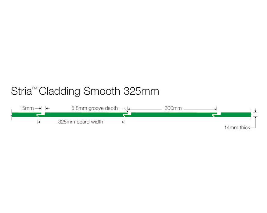 James Hardie Scyon Stria Cladding 4200mm - 14mm